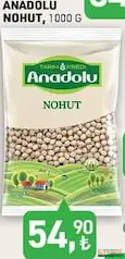 TARIM KREDİ ANADOLU NOHUT 1 KG fiyat ve kampanya bilgisi